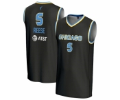 Men gameday greats angel reese #5 black chicago sky lightweight basketball jersey