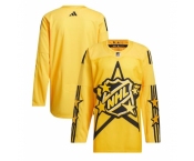 Men All Star Game 2024 Yellow Primegreen Stitched Hockey Jersey