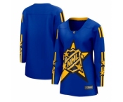 Women All Star Game 2024 Blue Breakaway Stitched Hockey Jersey