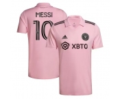 Men's Inter Miami CF #10 Lionel Messi Pink Soccer Jersey