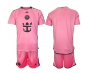 Men's Inter Miami CF Blank 2024-25 Pink Home Soccer Jersey Suit