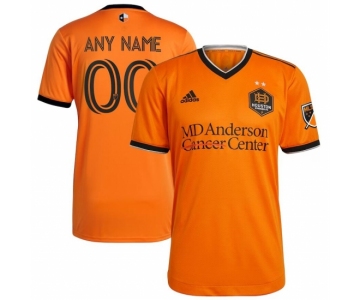 Houston Dynamo FC adidas Orange My City My Club Authentic Custom Jersey