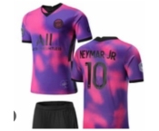 Neymar JR Purple Soccer jersey