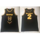 Black Panther Wakanda 2 Erik Hillmonger Black Stitched Movie Basketball Jersey