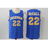 Crenshaw 22 McCall Blue Stitched Movie Jersey