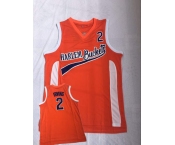 Harlem Buckets 2 Irving Orange Uncle Drew Movie Basketball Jersey