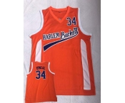 Harlem Buckets 34 O'Neal Orange Uncle Drew Movie Basketball Jersey