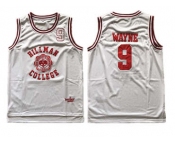 Hillman College Theater Dwayne Wayne White Stitched Movie Jersey