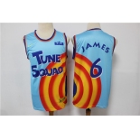 Men Tune Squad Lebron James 6 Space Jam Basketball Jersey