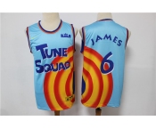 Men Tune Squad Lebron James 6 Space Jam Basketball Jersey