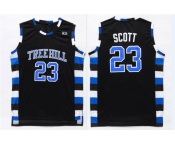 One Three Hill 23 Scott Black Stitched Jersey