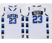 One Three Hill 23 Scott White Stitched Jersey