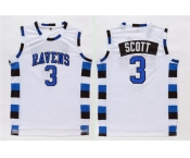 One Three Hill 3 Scott White Stitched Jersey