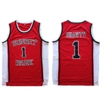 Sunset Park 1 Shawty Red Stitched Movie Jersey