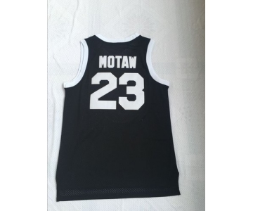 Tournament ShootOut 23 Motaw Black Throwback Movie Basketball Jersey