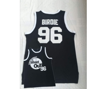 Tournament ShootOut 96 Birdie Black Throwback Movie Basketball Jersey