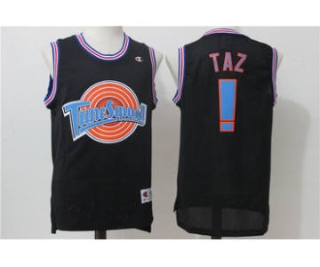 Tune Suqad ! Taz Black Stitched Movie Jersey