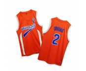 Uncle Drew Harlem Buckets 2 Kyie Irving Orange Movie Basketball Jersey