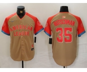 Men's American League #35 Adley Rutschman Cream 2024 All-Star Limited Stitched Baseball Jersey