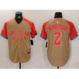 Men's Baltimore Orioles #2 Gunnar Henderson Cream 2024 All Star Limited Stitched Jersey