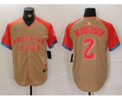 Men's Baltimore Orioles #2 Gunnar Henderson Cream 2024 All Star Limited Stitched Jersey