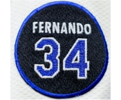 Dodgers Fernando Valenzuela patch Biaog