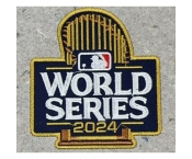 MLB 2024 World Series Patch Biaog