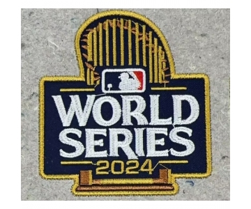 MLB 2024 World Series Patch Biaog