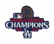 Men 2024 MLB World Series Champions Patch Biaog