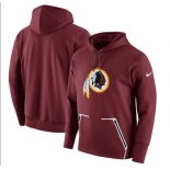 Men's Washington Redskins Nike Burgundy Champ Drive Vapor Speed Pullover Hoodie