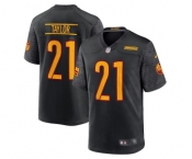 Youth Washington Commanders #21 Sean Taylor 2022 Black Game Stitched Jersey