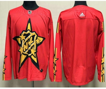 Men's All-Star Game 2024 Red Primegreen Stitched Hockey Jersey