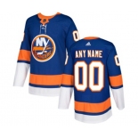 Adidas New York Islanders Customized Authentic Royal Blue Home NHL Jersey