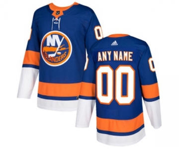 Adidas New York Islanders Customized Authentic Royal Blue Home NHL Jersey