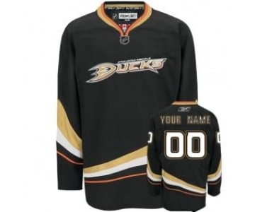 Anaheim Ducks Personalized Black Jersey