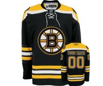 Boston Bruins Personalized Black Jersey