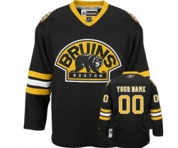 Boston Bruins Third Personalized Black Jersey