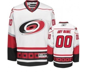 Carolina Hurricanes Personalized White Jersey