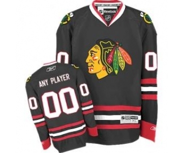 Chicago Blackhawks New Third Personalized Black Jersey