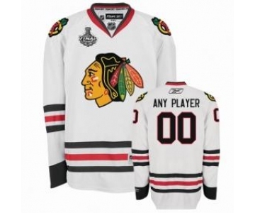 Chicago Blackhawks New Third Personalized White Stanley Cup Finals Jersey