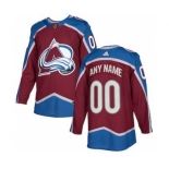 Colorado Avalanche Personalized Hockey Custom Jersey