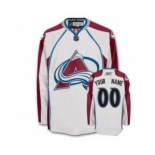 Colorado Avalanche Personalized White Jersey