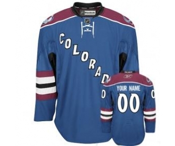 Colorado Avalanche Third Personalized Blue Jersey