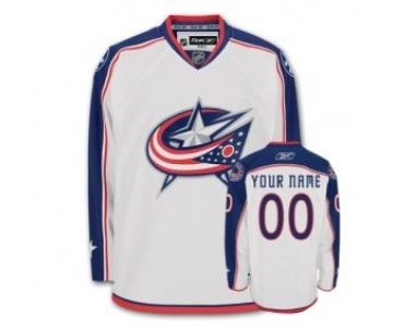 Columbus Blue Jackets Personalized White Jersey