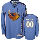 Customized Atlanta Thrashers Jersey Blue Home Man Hockey