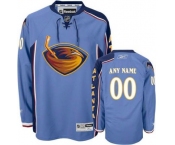 Customized Atlanta Thrashers Jersey Blue Home Man Hockey