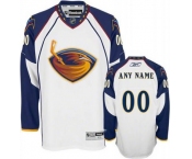 Customized Atlanta Thrashers Jersey White Road Man Hockey