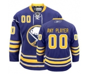 Customized Buffalo Sabres Jersey Blue Third Man Hockey