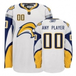 Customized Buffalo Sabres Jersey White Road Man Hockey