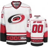 Customized Carolina Hurricanes Jersey White Road Man Hockey